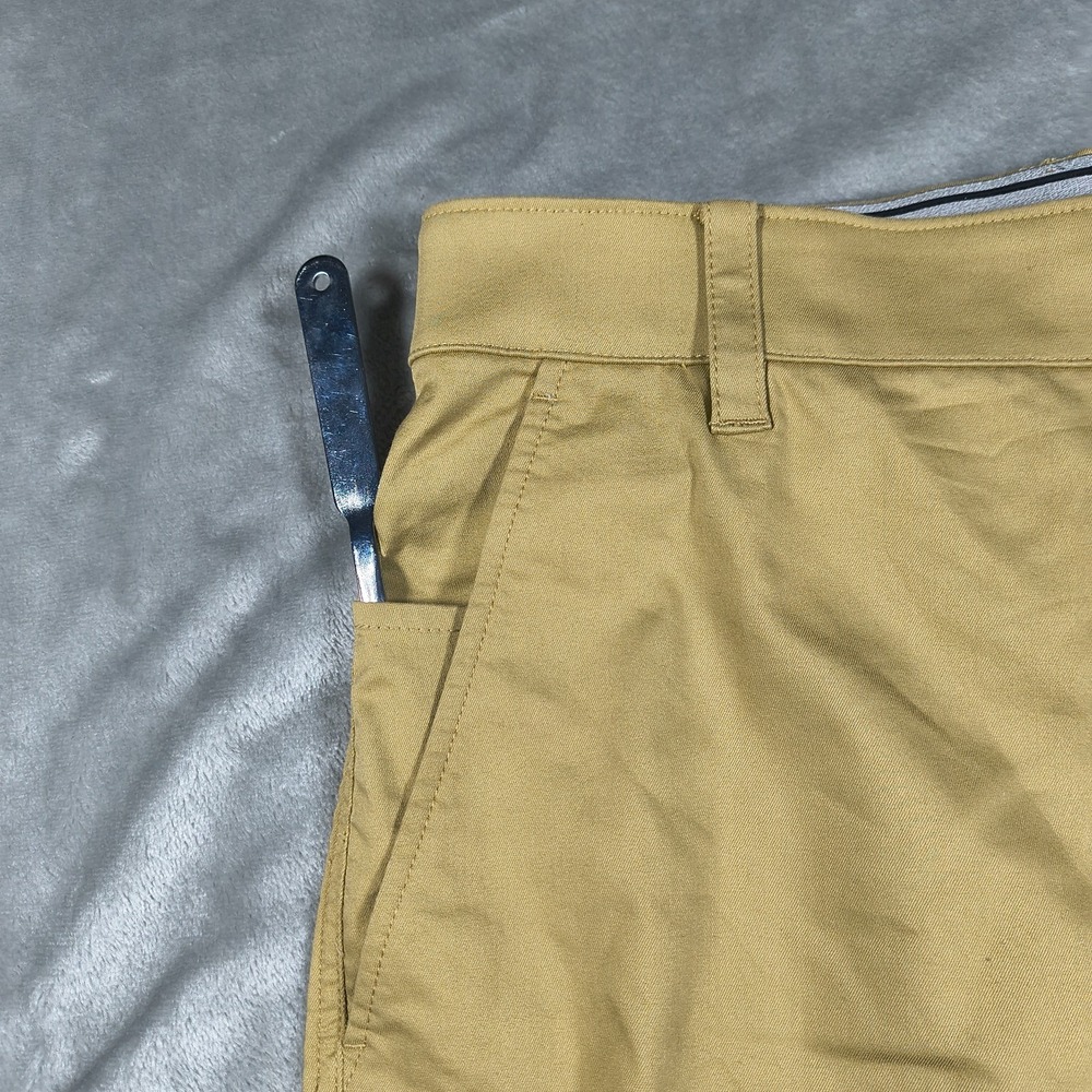 Nike Chino Pants Mens 32x320 Tan Dri Fit Stretch Chino Golf Lightweight - Picture 3 of 11